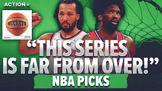 Can Joel Embiid & Philadelphia 76ers Rebound & Even Series vs New York Knicks? NBA Picks | Buckets