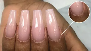 HOW TO: Perfect Cuticle Acrylic Application For Beginners | GIVEAWAY!