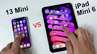 iPad mini 6 vs iPhone 13 mini - SPEED TEST - Who will win?