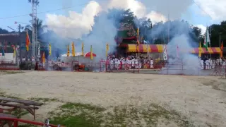 Вегетарианский фестиваль. Пхукет, Таиланд  Vegetarian festival. Phuket, Thailand