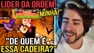 A MOUSE ROUBAND0 A CADEIRA DO CELLBIT KKKK | MINECRAFT QSMP