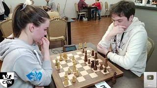 WFM Fatality (1932) vs D. Rysaev (1896). Chess Fight Night. CFN. Blitz