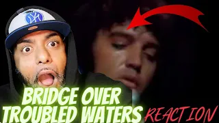 FIRST TIME LISTEN | ELVIS - Bridge Over Troubled Water (NEW mix! Great sound!) | REACTION!!!!!