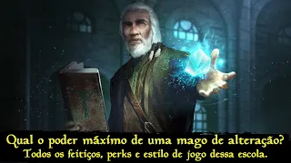 Skyrim - Quão poderoso pode ser um mago de alteração? Todos feitiços e habilidades dessa escola!