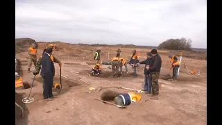 Археологічні розкопки в області