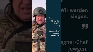 Wagner-Chef Prigoschin will nächster Präsident der Ukraine werden