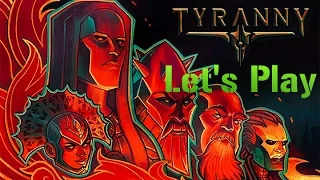 Let's Play Tyranny #1 (Conquest & Character Creation)