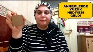 TEKRARDAN ANNEMLERDEYİZ ‼️YÜZÜK HEDİYESİ GELDİ ❤️ANNEM YEMEKLERİ HAZIRLAMIŞ❌ÇOÇUKLAR NE OLCAK DİYOR