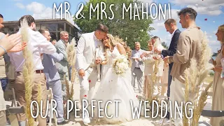 OUR PERFECT WEDDING🤍 Mr & Mrs Mahoni | unser Hochzeitsvideo | kobexmone