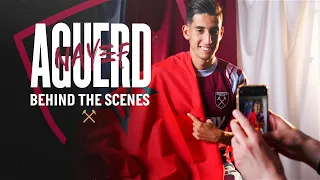 AGUERD'S FIRST DAY AT RUSH GREEN | BEHIND THE SCENES