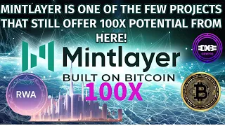 MINTLAYER IS ONE OF THE FEW PROJECTS THAT STILL OFFER 100X POTENTIAL FROM HERE!