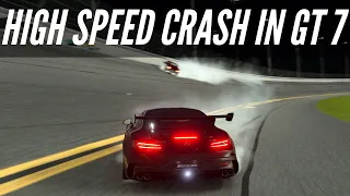 High Speed Crash in Gran Turismo 7