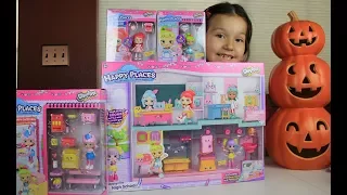 Happy Places Happyville High School Petkins and Shopkins Shoppies!