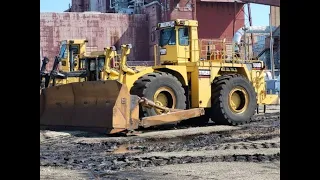 Caterpillar 992D 1993 Tiger 690D Wheel Dozer (Lot 103)