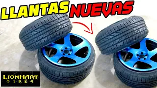 EXCELENTES Llantas NUEVAS LIONHART 215 40 R18 para el COROLLA