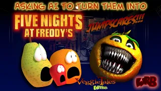 Asking AI to turn Orange into FNAF Jumpscares (VeggieTales Edition) (Halloween Special)