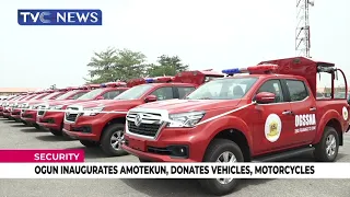 Ogun Government Inaugurates Amotekun Corps, Donates Vehicles, Motorcycles