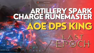 INSANE Artillery Spark Charge Runemaster - CRUSH High Corruption - Last Epoch