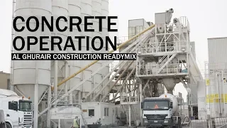 Concrete operation at Al Ghurair Construction Readymix