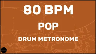 Pop | Drum Metronome Loop | 80 BPM