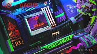ROG x EVANGELION - UNIT 01 (Shinji) Themed PC Build