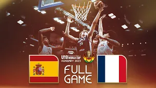 FINAL: Spain v France | Full Basketball Game | FIBA U19 Basketball World Cup 2023