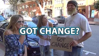 Amazing Homeless Man Pays People’s Parking! : Social Experiment - Prank : Human Kindness Prank