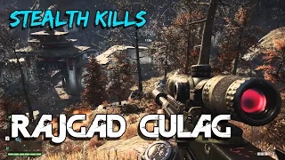 FARCRY 4 Rajgad Gulag Fortress taking over stealth Kills With sniper Solo