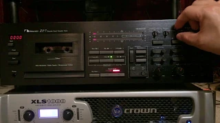 Nakamichi ZX-7 Calibration & Recording Demo