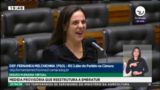 Dep. Fernanda Melchionna (PSOL-RS) fala sobre o "gabinete do ódio" e divulgação de fake news