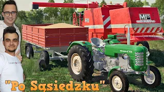 "Po Sąsiedzku" #30 [S4] FS19 Remont Władzia! Żniwa Soi i Siew Rzepaku! ✔ 🚜☆MafiaSolec