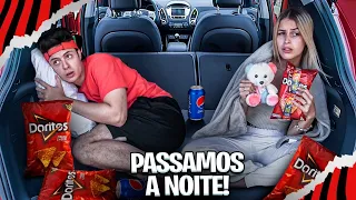 TRANSFORMEI MEU CARRO EM UMA CASA! (24 HORAS DENTRO DO CARRO)