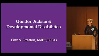 Gender, Autism and Developmental Disabilities