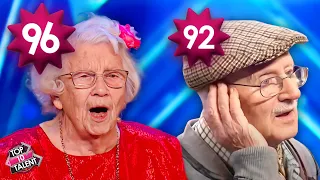 Best of BGT's Oldest Contestants 🤯⚡️