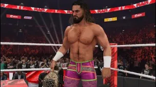 WWE2K24 Universe mode episode 1 Raw