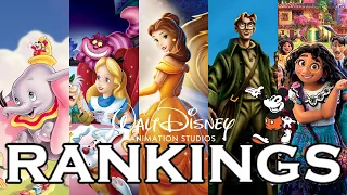 All 60 Disney Animation Stidios FIlms Ranked (Including Encanto) Worst to Best