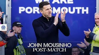John Mousinho post-match | Pompey Lift League One Trophy 🏆