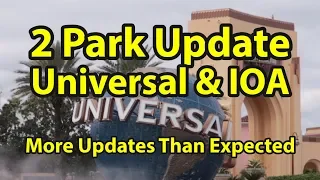 Two Park Update: What's New at Universal Studios and Islands of Adventure