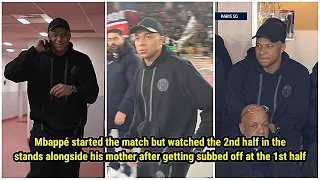 Kylian Mbappé's controversial reaction after getting subbed off in the 46th minute vs AS Monaco 🙆‍♂️