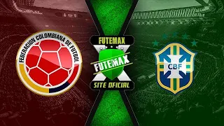 COLÔMBIA X BRASIL AO VIVO COM IMAGENS - SUL-AMERICANO SUB 20