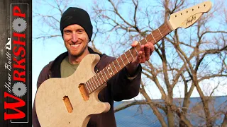 The Great Guitar Build Off 2021 EP3 | Preparing for Finish, Grain Filling Mahogany