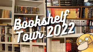 BOOKSHELF TOUR 2022 - JEDNAK JEST PONAD 800 KSIĄŻEK🤯📚