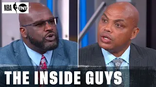 Shaq And Chuck Are At It Again 😭 | Heated Debate Breaks Out in Studio J | NBA on TNT