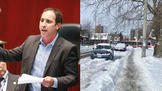 Councillor Josh Matlow slams Toronto's snow clearing efforts