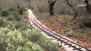 ODONTOTOS Rack railway in Greece.Kalavrita 9/12/2012