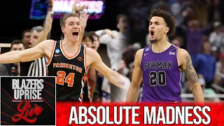 March Madness is Already CRAZY! Talking About the NCAA Tournament and Draft | Blazers Uprise Live