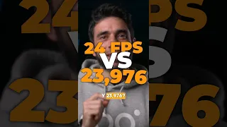 ¿Debes usar 24 o 23,976 fps?
