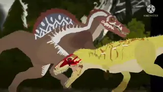 (DC2) UDB: JWE Spinosaurus V.S JWE Giganotosaurus