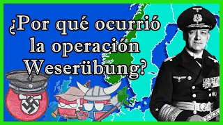 🔥¿Por qué ALEMANIA invadió DINAMARCA y NORUEGA [Segunda GM] 🇩🇰 🇳🇴 🇩🇪 - El Mapa de Sebas