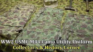 World War 2: USMC M44 Camo Utility Uniform | Collector's & History Corner